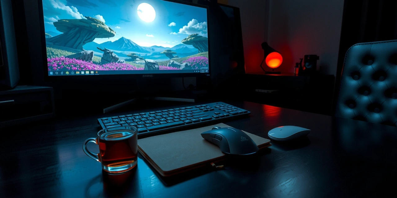 Game development workspace in Istanbul